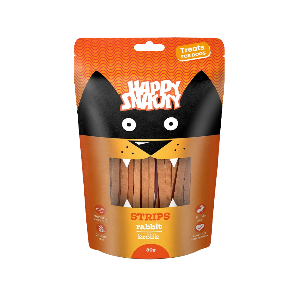 Rabbit strips 80g
