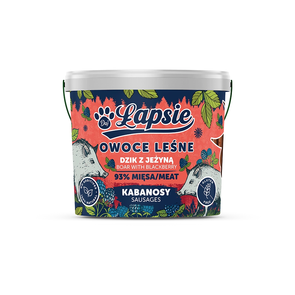 Kabanosy Dzik z Jeżyną 160g