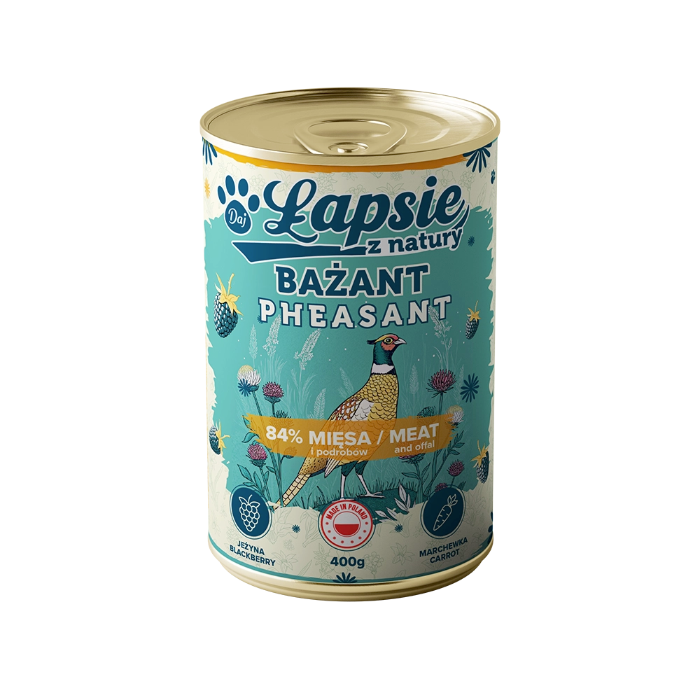 Wet Food Pheasant with Blackberry 400g