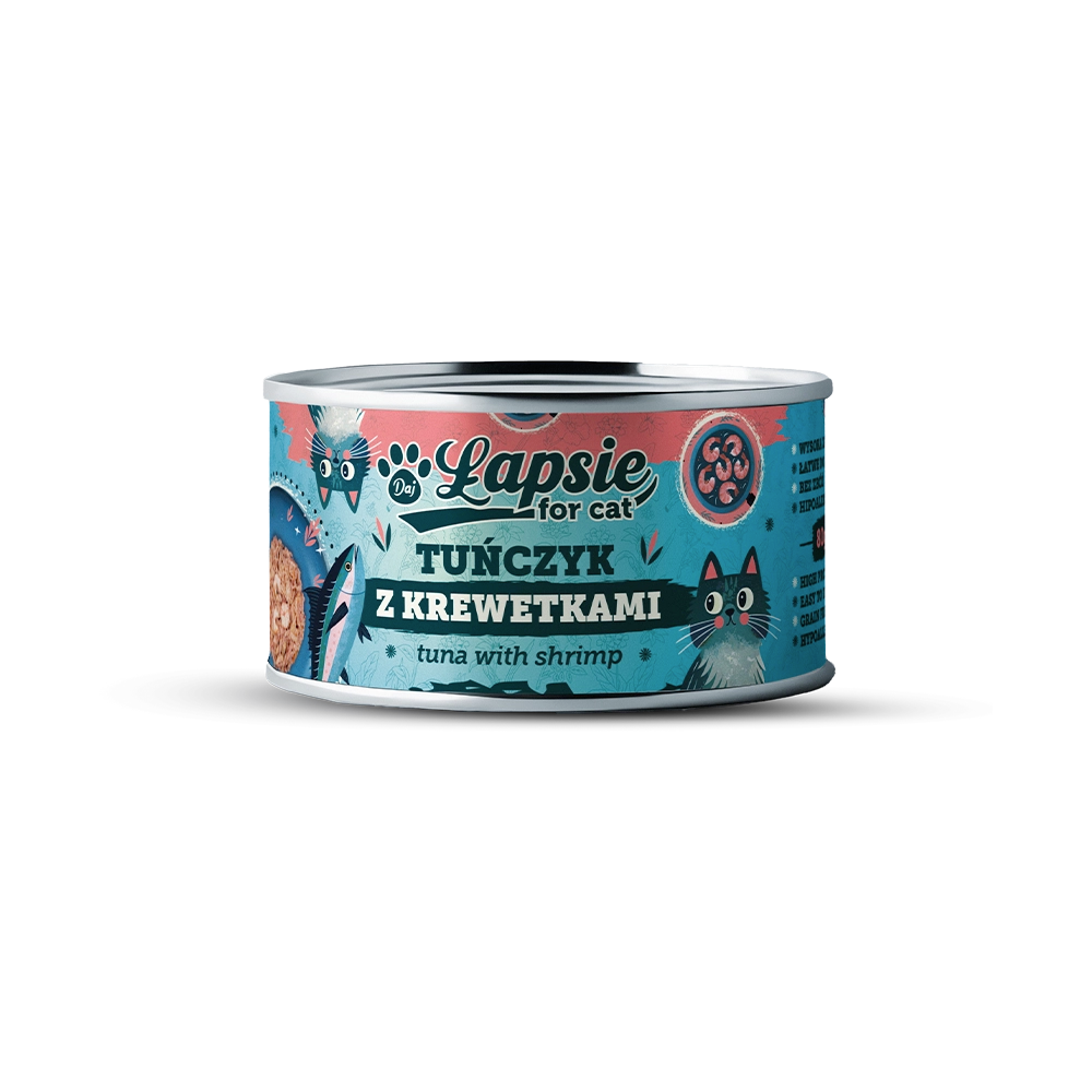 Filet z tuńczyka w bulionie z krewetką