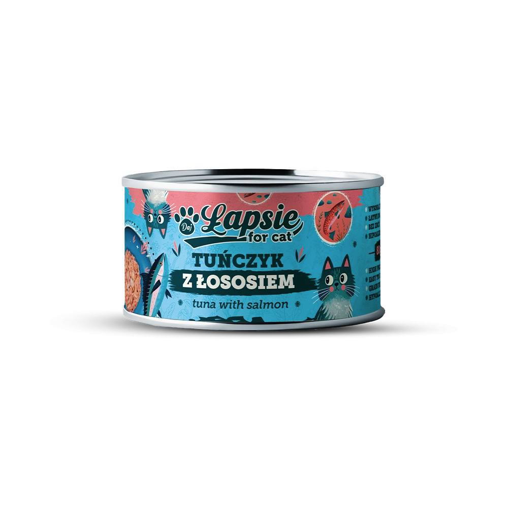 Filet z tuńczyka w bulionie z łososiem
