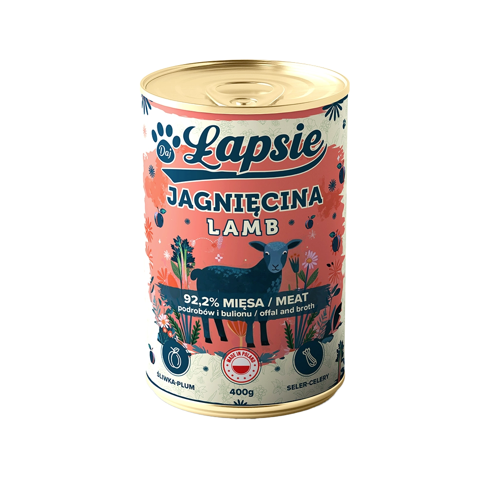 Mokra Karma Jagnięcina ze Śliwką 400g