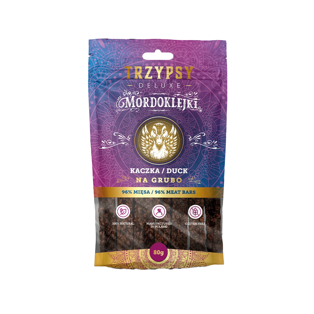 Mordoklejki Na Grubo z Kaczki 80g