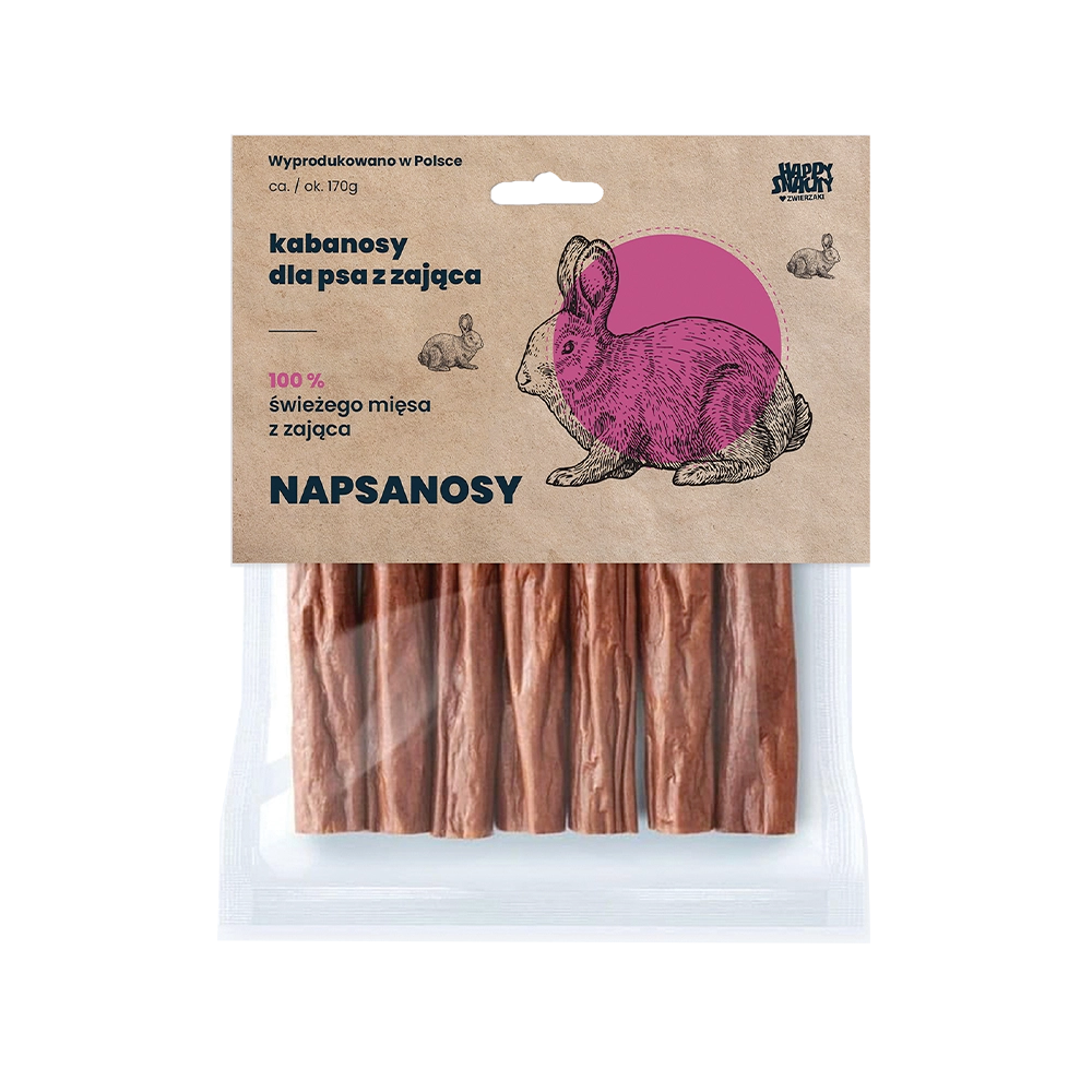 Kabanosy z Zająca 7 sztuk