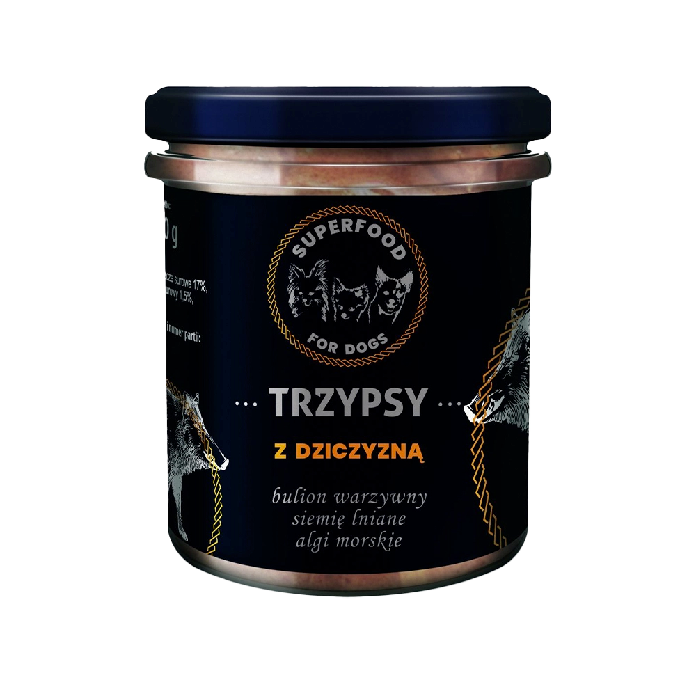 Wet Food Superfood Pork with Wild Boar 300g