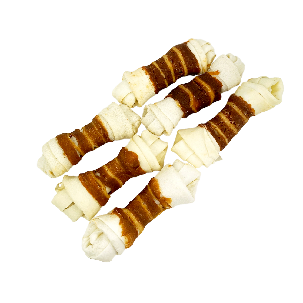 Bone tied with rabbit 11cm