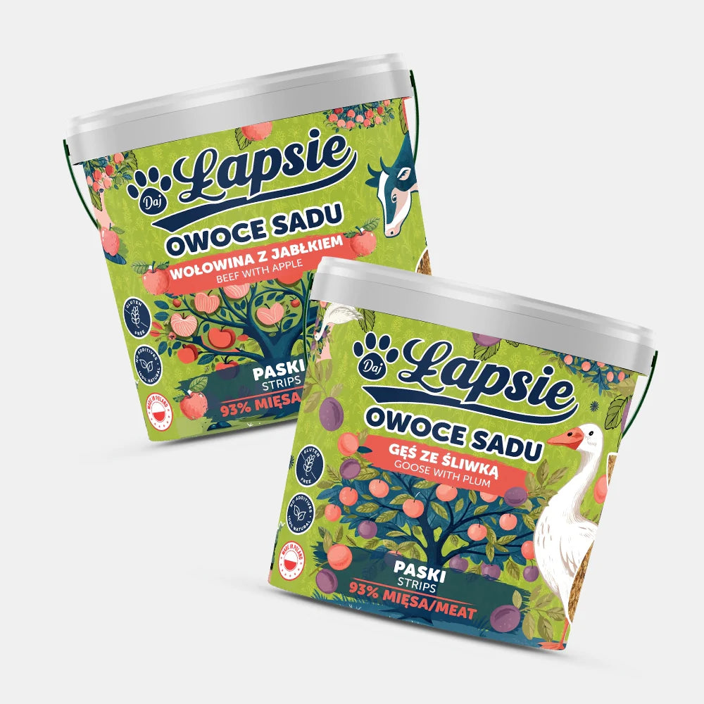 Łapsie Owoce Sadu - Mięsne paski