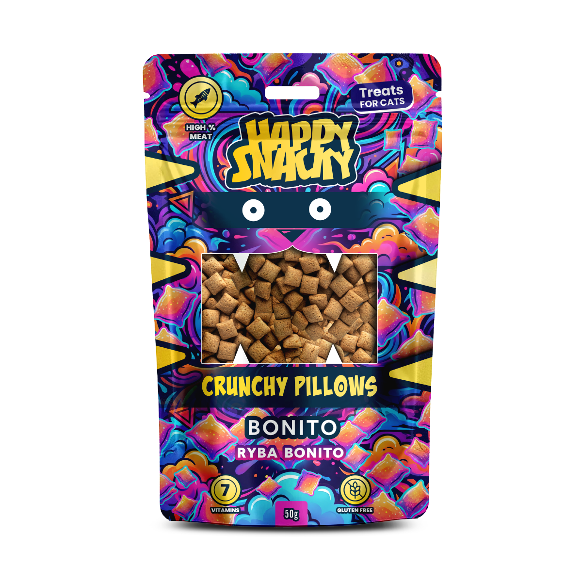 Crunchy Pillows – Chrupiący Przysmak Dla Kota
