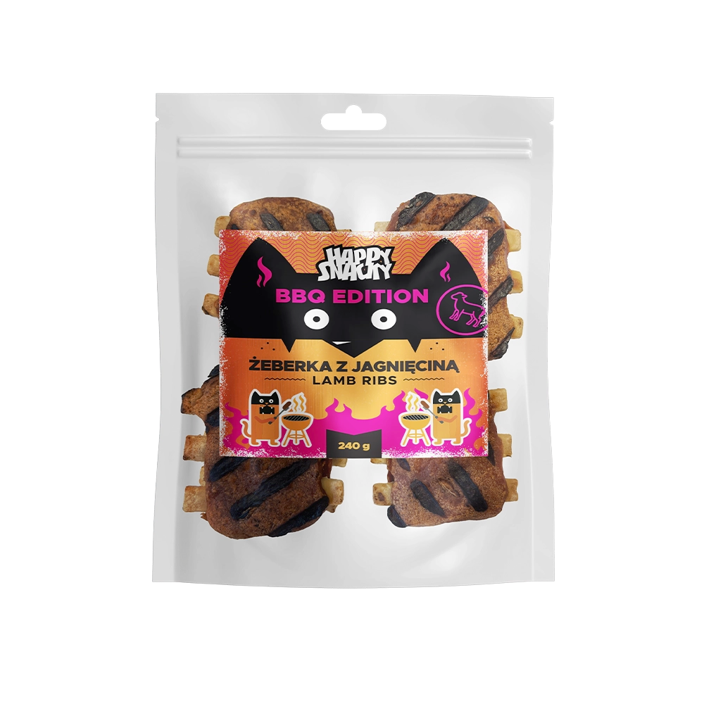 Żeberka BBQ  z Jagnięciną 240 g