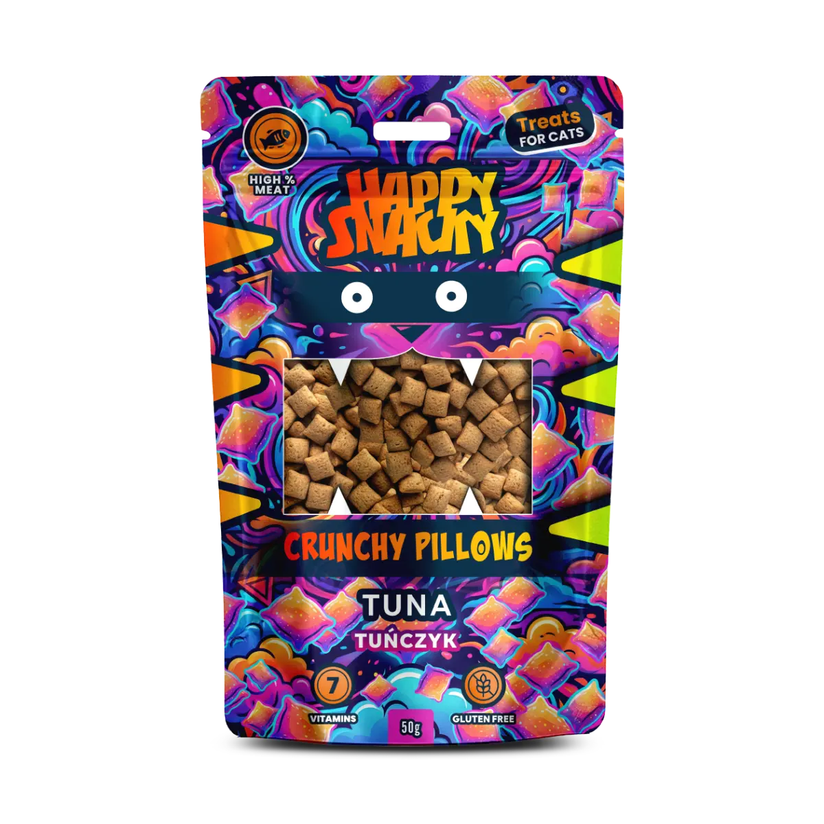Crunchy Pillows Tuńczyk 50g