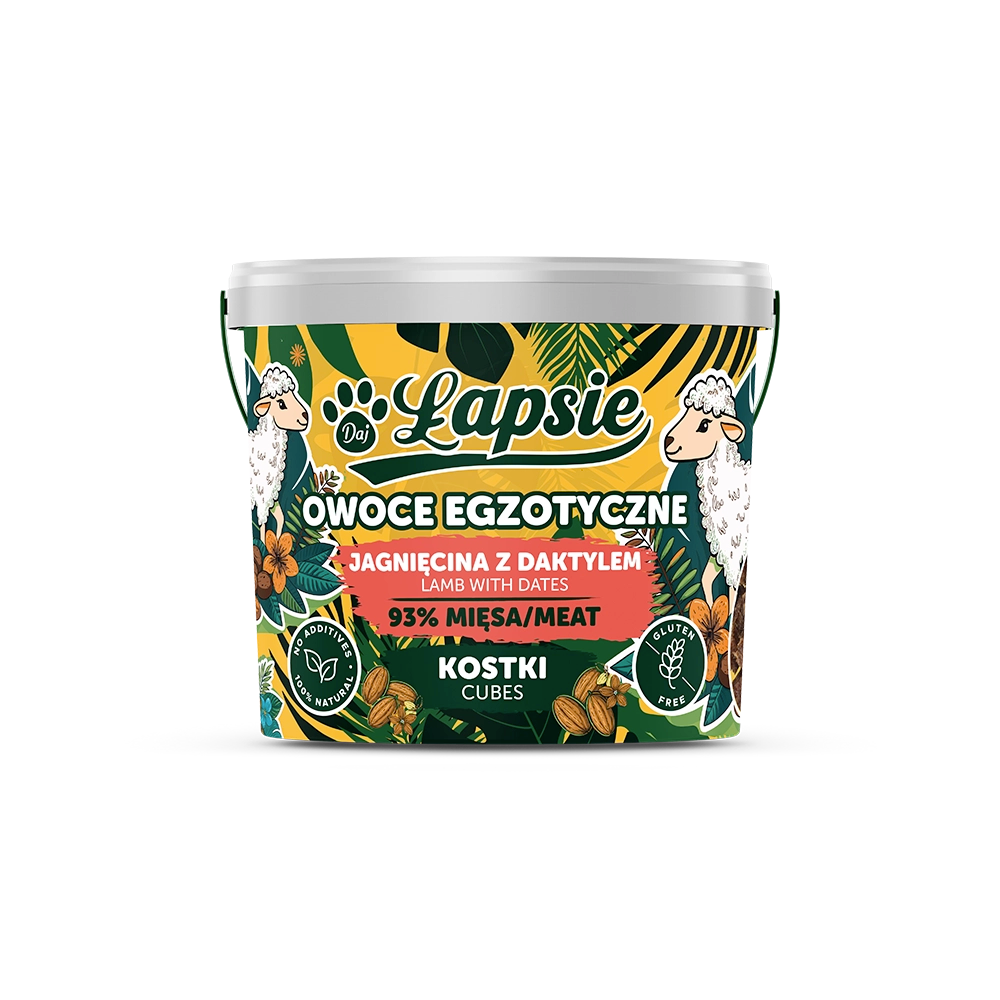 Mięsne Kostki Jagnięcina z Daktylem 160g