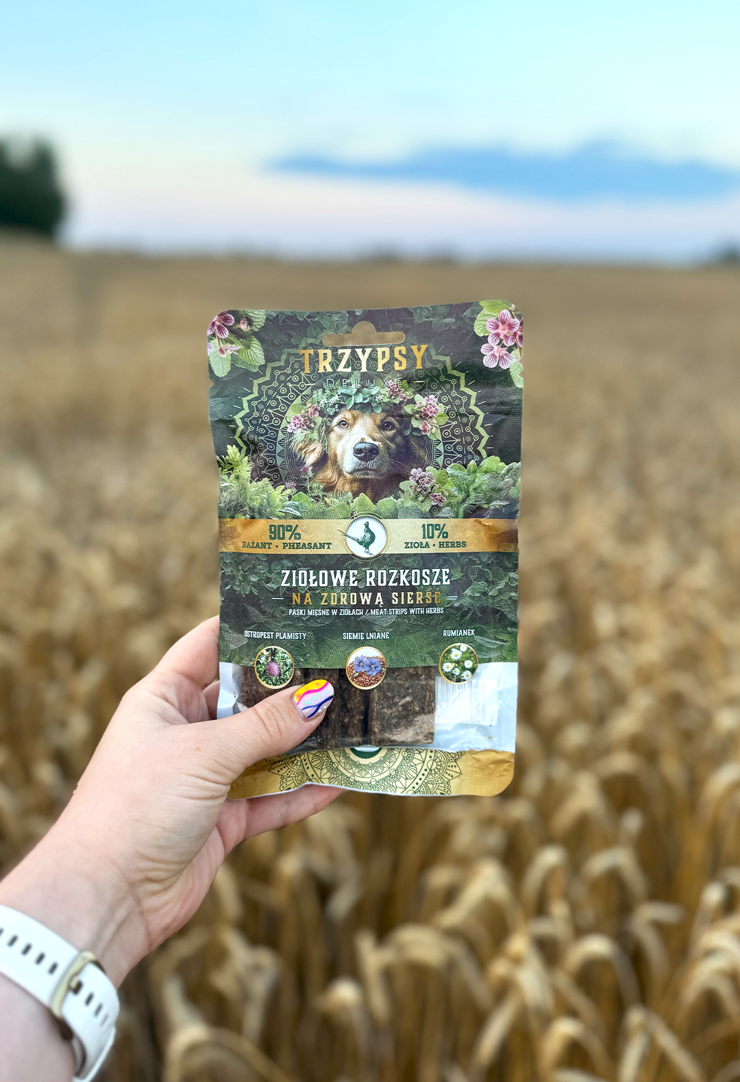 Paski z Bażanta na zdrową sierść 70g