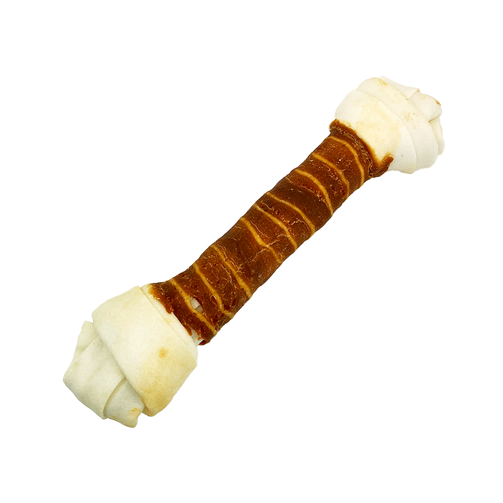 Bone tied with rabbit 24cm